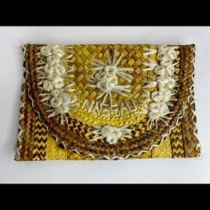Nassau Bamboo Clutch